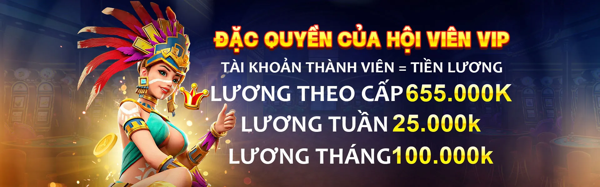 Biểu ngữ Câu lạc bộ VIP 28win bet